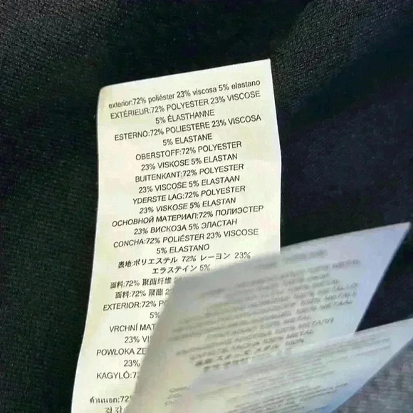 ⭐️Michael Kors NWT Gold Studded Scoop Neck Black Cap Sleeve Dress Size Medium⭐️ - Picture 10 of 11